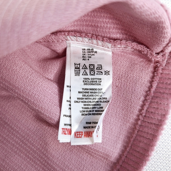 NWT Rachel Zoe brand "Butterfly's, Ballet, and Corduroy"Girls two piece set XS 4 - Picture 7 of 10